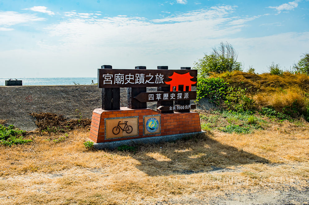 【台南景點】時段限定的台南版金黃大道，一窺腳踏車秘境沙灘之旅！