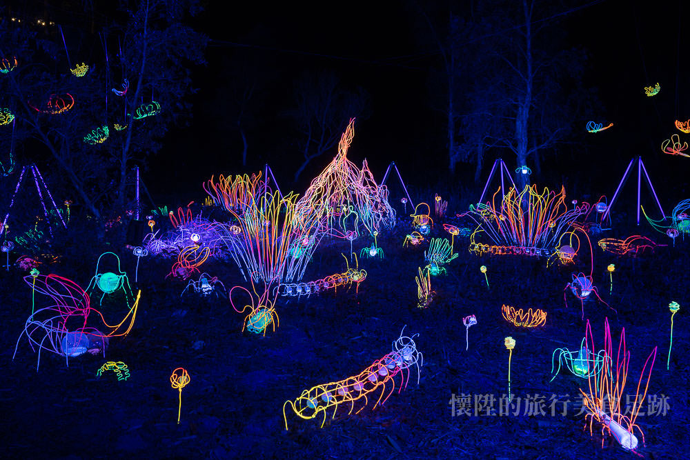 【台南景點】台南龍崎最美山中夜宴，環保螢光派對強勢來襲：龍崎光節「空山祭」