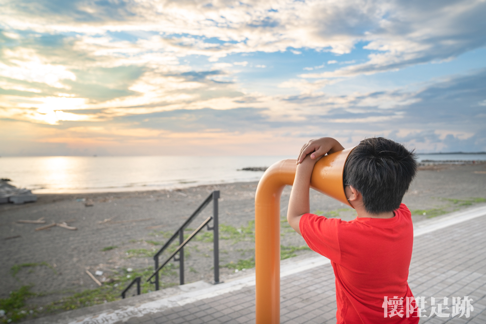 【台南景點】台南最新最美的海岸公園！吹風踏浪看夕陽的好去處：黃金海岸廊帶公園